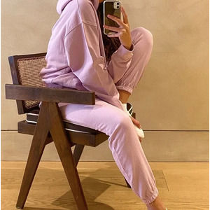 WEWOREWHAT Solid Lilac Lavender Sweatpants Joggers